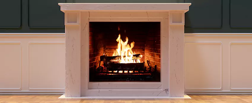 Decorative Electric Fireplace Installation in Kissimmee, Florida
