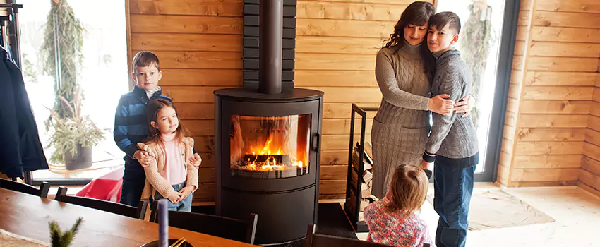 Morso Cast Iron Fireplace Insert Installation in Kissimmee, Florida