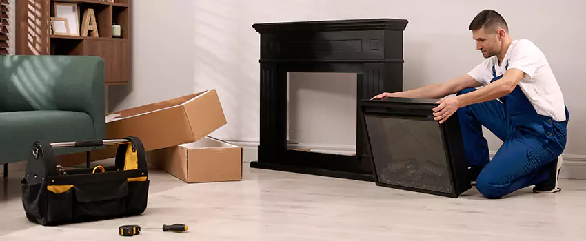 Old Rusted Metal Fireplace Repair And Replacement in Kissimmee, FL