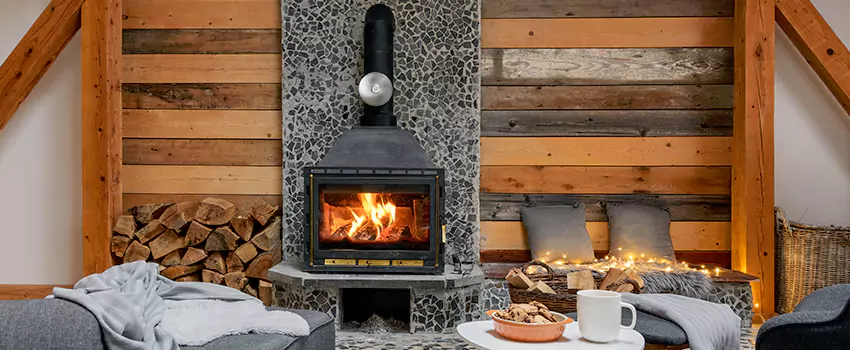 Thelin Hearth Products Direct Vent Gas Stove Fireplace Inspection in Kissimmee, Florida